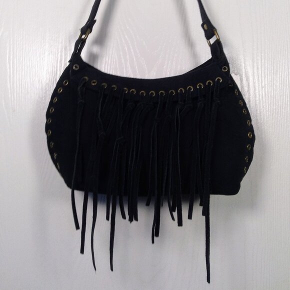 Pretty Lil Faux Suede Fringe Bag - Picture 7 of 8